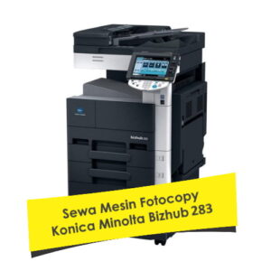 Sewa Mesin Fotocopy Konica Minolta Bizhub 283
